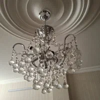 لوستر کریستالی دو عدد