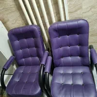 صندلی انتظار صندلی اداری بنفش