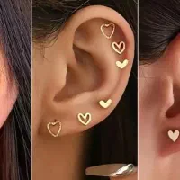 گوشواره میخی طلا زیباساز