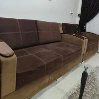 مبلمان هفت نفره کارکرده در حد نو فروشی
