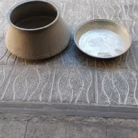 قابلمه  و تشت مسی