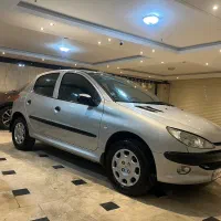 ۲۰۶ تیپ ۶ نقره ای ۱۷۲۰۰۰ کارکرد|خودرو سواری و وانت|تهران, منیریه|دیوار