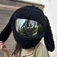 کاور و کلاه کاسکت فک ثابت نوطلق دودی شفاف