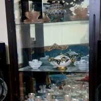 بوفه تاجدار پشت آینه سالم