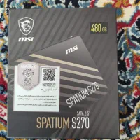SSD MSI SPATIUM S270 480GB|قطعات و لوازم جانبی رایانه|کرمان, |دیوار