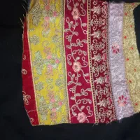 پارچه سوزندوزی خرج کار لباس یا رومیزی