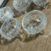 قندان خورشیدی پایه دار cristal|ظروف سرو و پذیرایی|قرچک, شهرک طلائیه|دیوار
