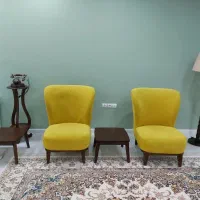 مبلمان ۹ نفره به همراه ۴ میز جلو مبلی|مبلمان خانگی و میز عسلی|مشهد, فرهنگیان (شهرک غرب)|دیوار