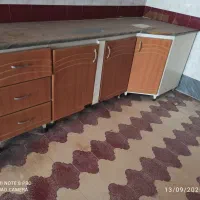 کابینت فلزی وسینک وهود|آب‌چکان و نظم‌دهنده ظروف|مرودشت, فاز اول شهرک فرهنگیان|دیوار