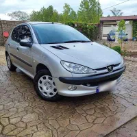 پژو 206 تیپ ۲|خودرو سواری و وانت|رشت, پستک|دیوار