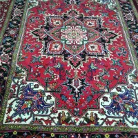 فرش ۶ متری هریس بارماخ توخوش|فرش|باسمنج, |دیوار