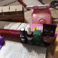 وسایل کاشت ناخن کاملا نو|آرایشی، بهداشتی، درمانی|اهر, |دیوار