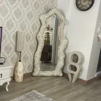 آینه قدی و شلف دکوری مینیمال(پاپیه ماشه)