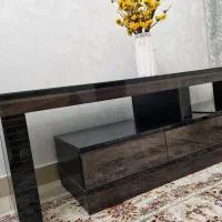 میز mdf مشکی|بوفه، ویترین، کنسول|تهران, سهروردی|دیوار