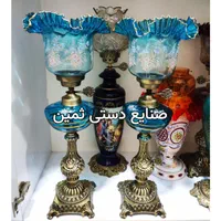 تولید چراغ شمعدان لاله باکارا لب چین رنگی|صنایع دستی و سایر لوازم تزئینی|تهران, شوش|دیوار