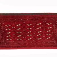 پشتی ترکمنی دست دوز