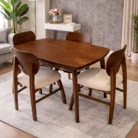 (چوبسازان شرق) میز نهارخوری چوب بلوط اقساط