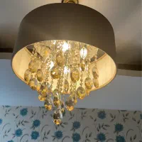 ۳عددلوستر کریستال اتاقی خاب|لوستر و چراغ آویز|کرج, گلشهر|دیوار