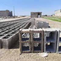 بلوک پر سیمان 20 در 40 و 15 در 30
