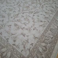 ۲ عدد فرش ۹ متری ۱۲۰۰ شانه نخ مرینوس آکبند