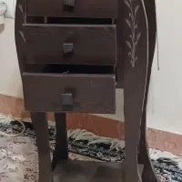 میز تلفن چوبی سه کشو|میز تلفن|اسلام‌شهر, شهرک سعیدیه|دیوار