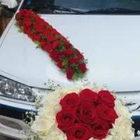 تزیین با گل رز طبیعی(کمترین قیمت رز در قصر گل)