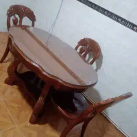 نهارخوری ۴ نفره چوبی