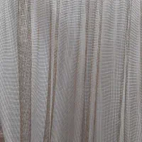 پرده توری دوخته شده