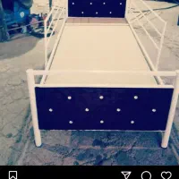 تخت تک نفره فلزی|تخت و سرویس خواب|مراغه, |دیوار