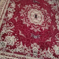 1 جفت فرش 12 متری 500 شانه تمام نخ|فرش|تربت جام, ترکمن ها|دیوار