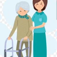 پرستار شبانه روزی از خانم سالمند