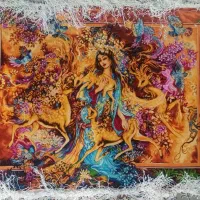 تابلو فرش گرمای عشق