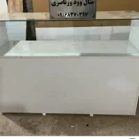 قفسه مغازه ام دی اف ویترین جلو