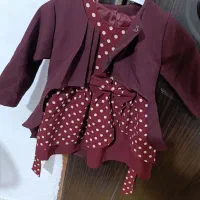 لباس دخترانه.پیراهن دخترانه یک سال