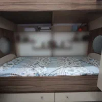 تخت خواب ۲ طبقه|تخت و سرویس خواب|قدس, شهر‌قدس|دیوار