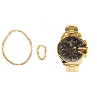 ست ساعت مچی مردانه+دستبند+گردنبند /پرداخت درمحل|ساعت|رشت, بازار|دیوار