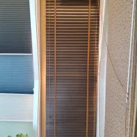 پرده کرکره افقی چوبی از کارگاه تولیدی