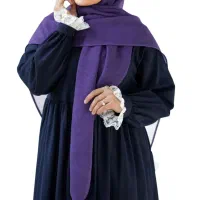 مانتو عبایی شیک و بلند کد cg653