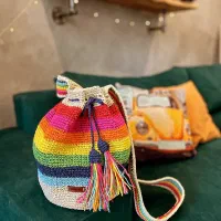 کیف و کلاه رافیا(حصیری)