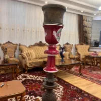 قلیان قاجاری تنگ اصل فرانسه میانه قاجاراتوی المانی|کلکسیون اشیاء عتیقه|تبریز, |دیوار