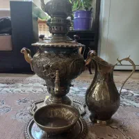 سماور زغالی برنجی|قوری، کتری، قهوه‌ساز دستی|تهران, سلسبیل جنوبی|دیوار
