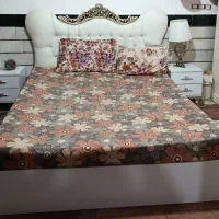 تخت خواب دونفره سلطنتی باسنگ سنگین