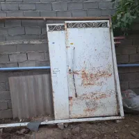درب حیاط دست دو