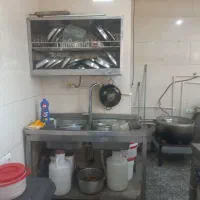 لوازم رستوران هود منقل سینگ باکس کابینت میزکار