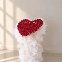 گل ربانی با روبان