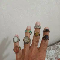 انگشتر نقره و عقیق