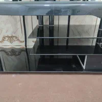 میز تلویزیون شیشه ای