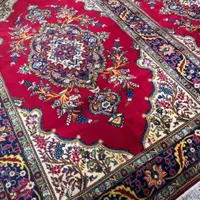 جفت ۶متری دستبافت تبریز کف ساده لاکی|فرش|تهران, فاطمی|دیوار