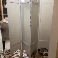 پاراوان ۴ لنگه طوسی روشن ، فروش به دلیل مهاجرت|مبلمان خانگی و میز عسلی|پردیس, فاز ۱۱|دیوار