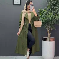 مانتو مدل نازلی بلند گت دار